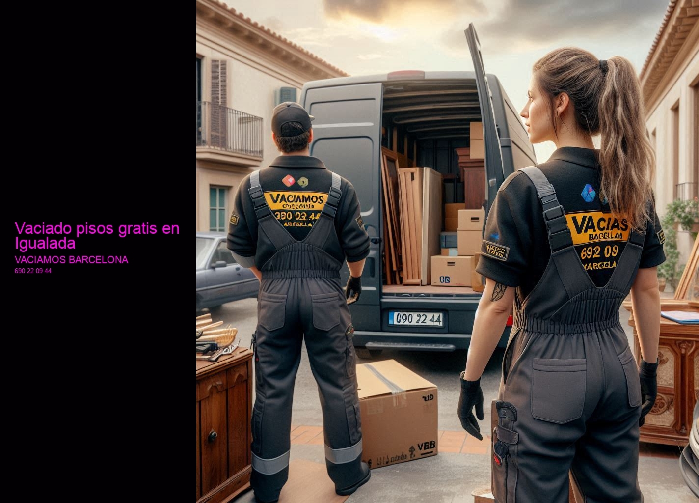 Vaciado pisos gratis en Igualada